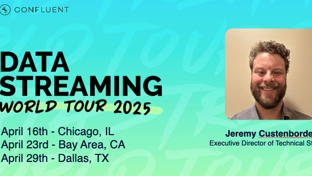Chicago: Confluent's Data Streaming World Tour