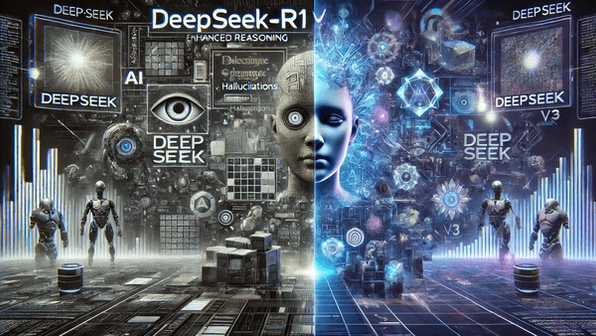 DeepSeek-R1 hallucinates more than DeepSeek-V3
