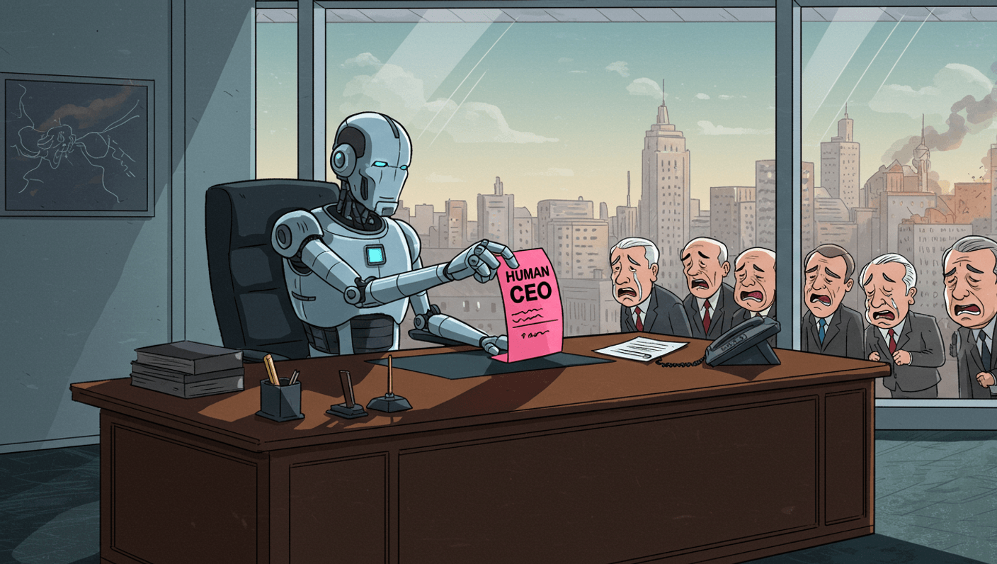 Tired of your CEO's questionable tweets & "vision" talks? Introducing Agentic CEO™